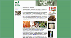 Desktop Screenshot of es.remedia-homeopathy.com